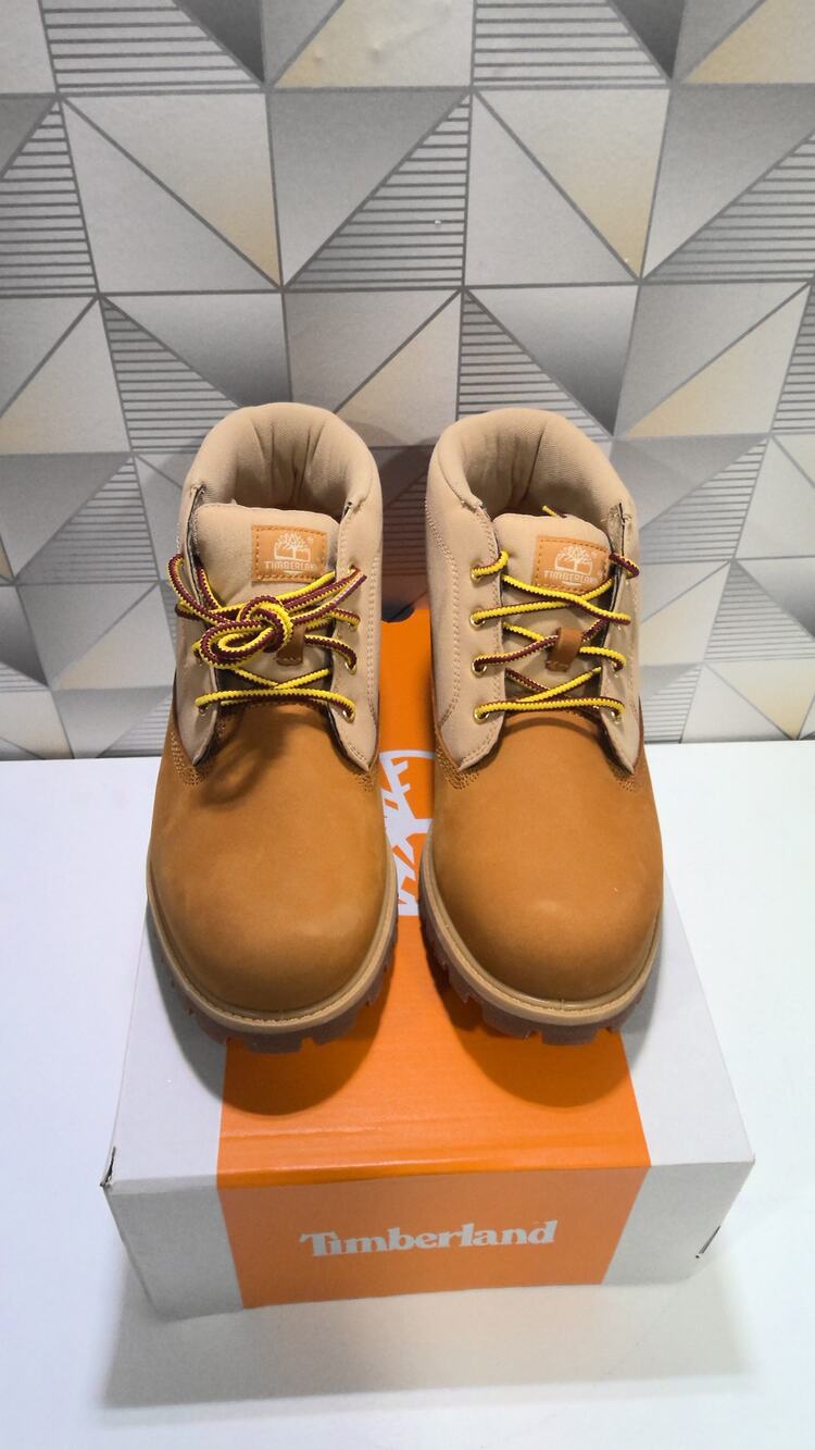 Timberland Heritage Mid Lace Chukka Boots Men’s 11 Wheat Nubuck TB0A431H AES